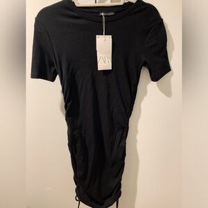 Zara Black Mini Dress/Shirt
